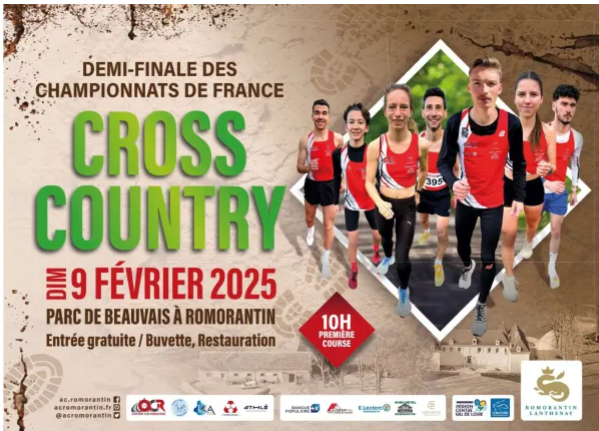 Pré-France de cross country à Romorantin