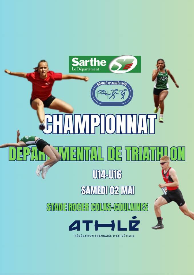 Championnat Départemental de Triathlon U14/U16