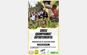 Départementaux de Cross country