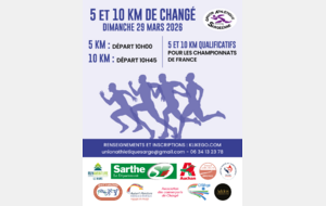 05 et 10 kms de Changé