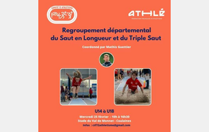 Regroupement départemental saut en longueur / Triple saut
