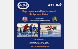 Regroupement départemental Sprint / Haies