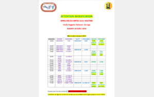 Epreuves Ouvertes sur piste