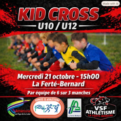 Kid Cross U10-U12 - La Ferté-Bernard - mercredi 21 octobre